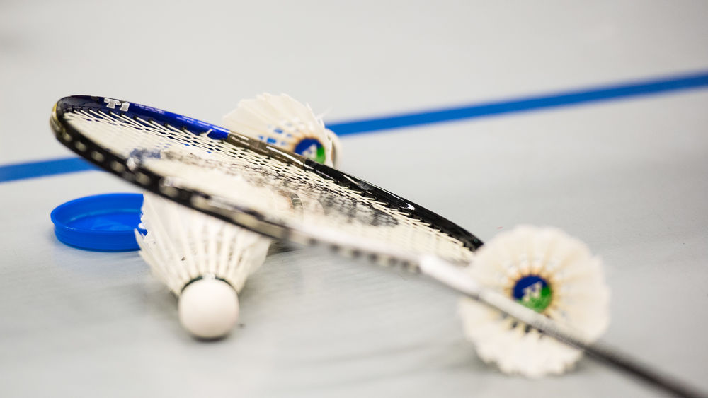 Raquette de badminton